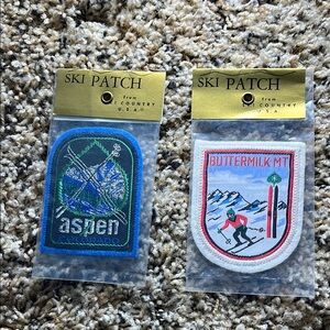Aspen and Buttermilk Mountain VintageSki Patches